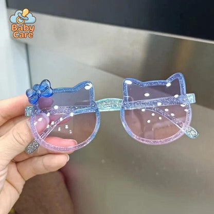 Lunettes de soleil bébé et enfant hello kitty uv400 - photo lifestyle
