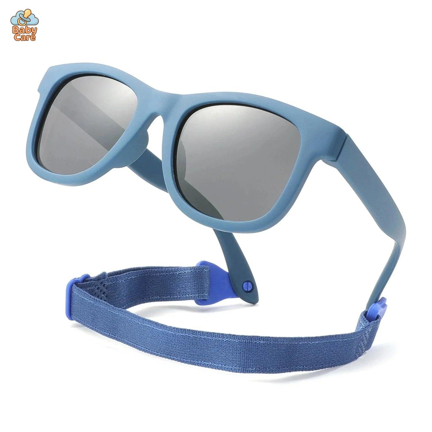 Lunettes de soleil bébé polarisées flexibles avec sangle - photo 14