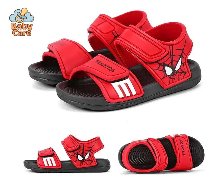 Sandales bébé garçon souples à thème - photo lifestyle