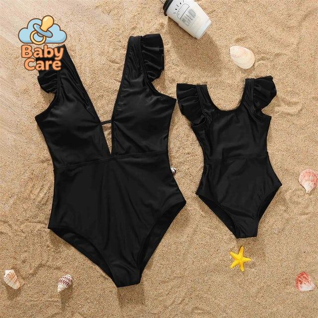 Maillot de bain assorti maman bébé fille bikini - photo 8