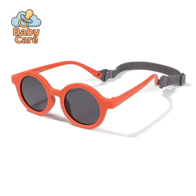 Lunettes de soleil bébé rondes avec sangle - photo 14