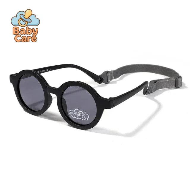 Lunettes de soleil bébé rondes avec sangle - photo 12
