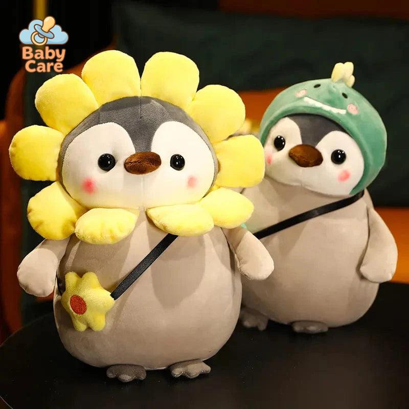 Peluche pingouin 25Cm - vue de profil