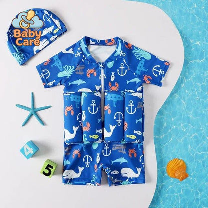 Maillot de bain flottant bébé et enfant - utilisation en situation