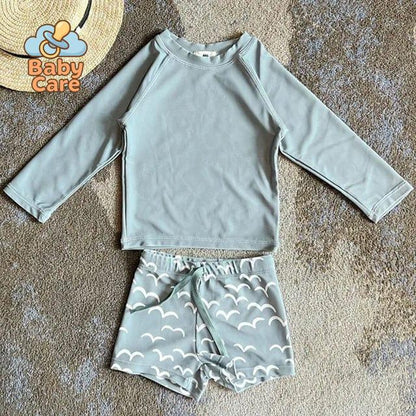 Maillot de bain bébé garçon vacances hawaïens - packaging du produit