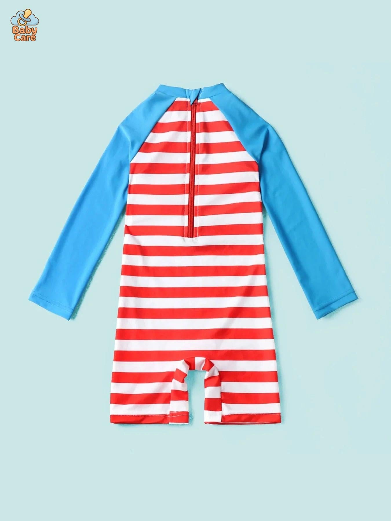 Maillot de bain bébé pieuvre protection UV - détail du produit