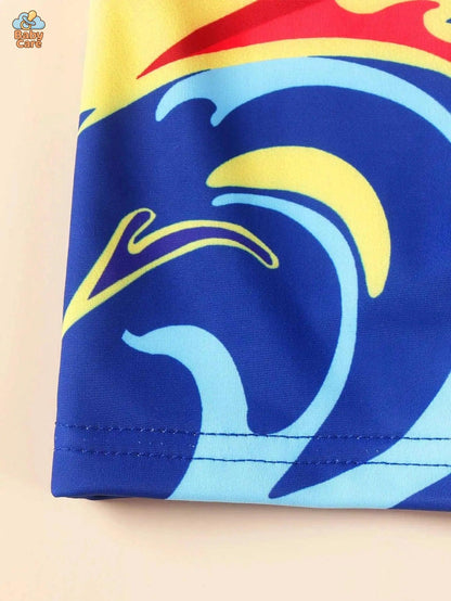 Maillot de bain bébé fermeture éclair protection UV - packaging du produit