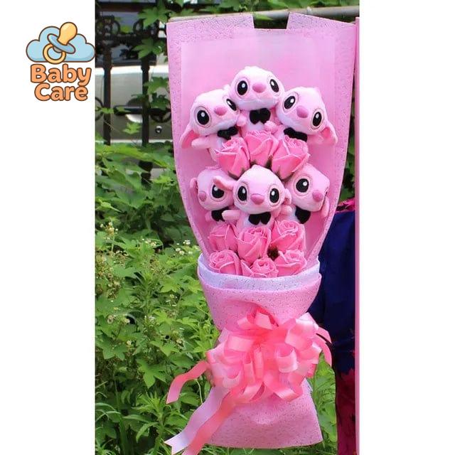 Peluche Stitch Bouquet Cadeau - utilisation en situation