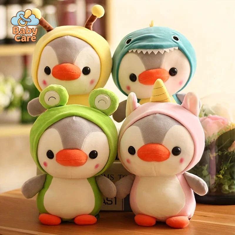 Peluche pingouin premium - vue de profil