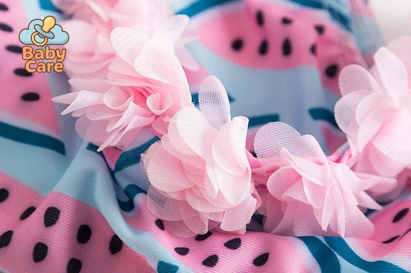 Maillot de bain bikini bébé et enfant fille - utilisation en situation