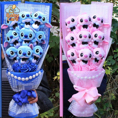 Peluche Stitch Bouquet Cadeau - détail du produit