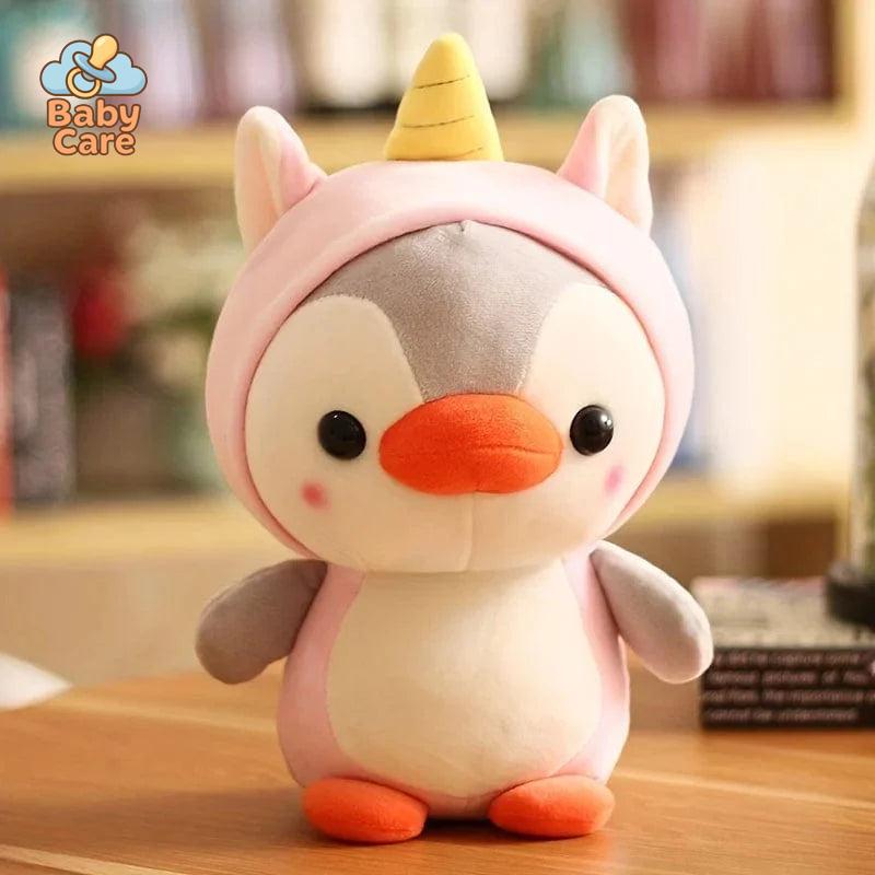 Peluche pingouin premium - photo lifestyle