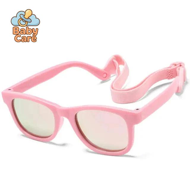 Lunettes de soleil bébé polarisées flexibles avec sangle - photo 12