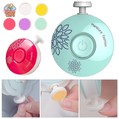 Coupe ongle bébé électrique 6-en-1 - détail du produit