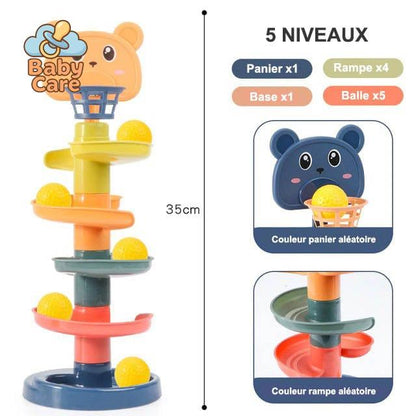 Tour à billes roulantes - photo lifestyle