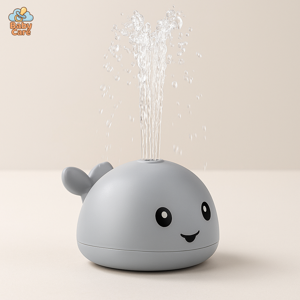 Jouet de Bain - Baleine d'Éveil - vue de face