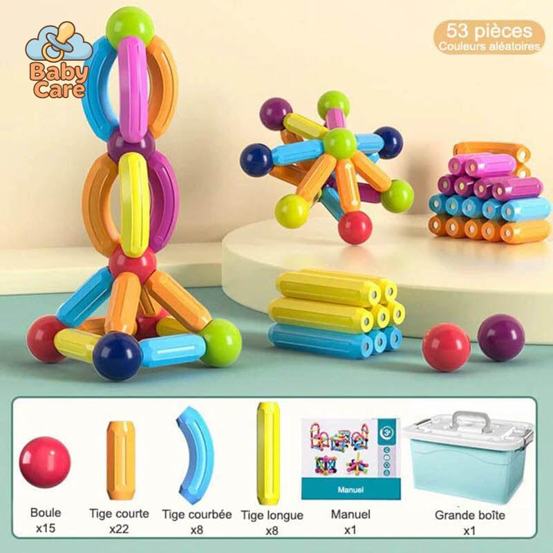 Jeu de Construction magnétique pour enfants - packaging du produit
