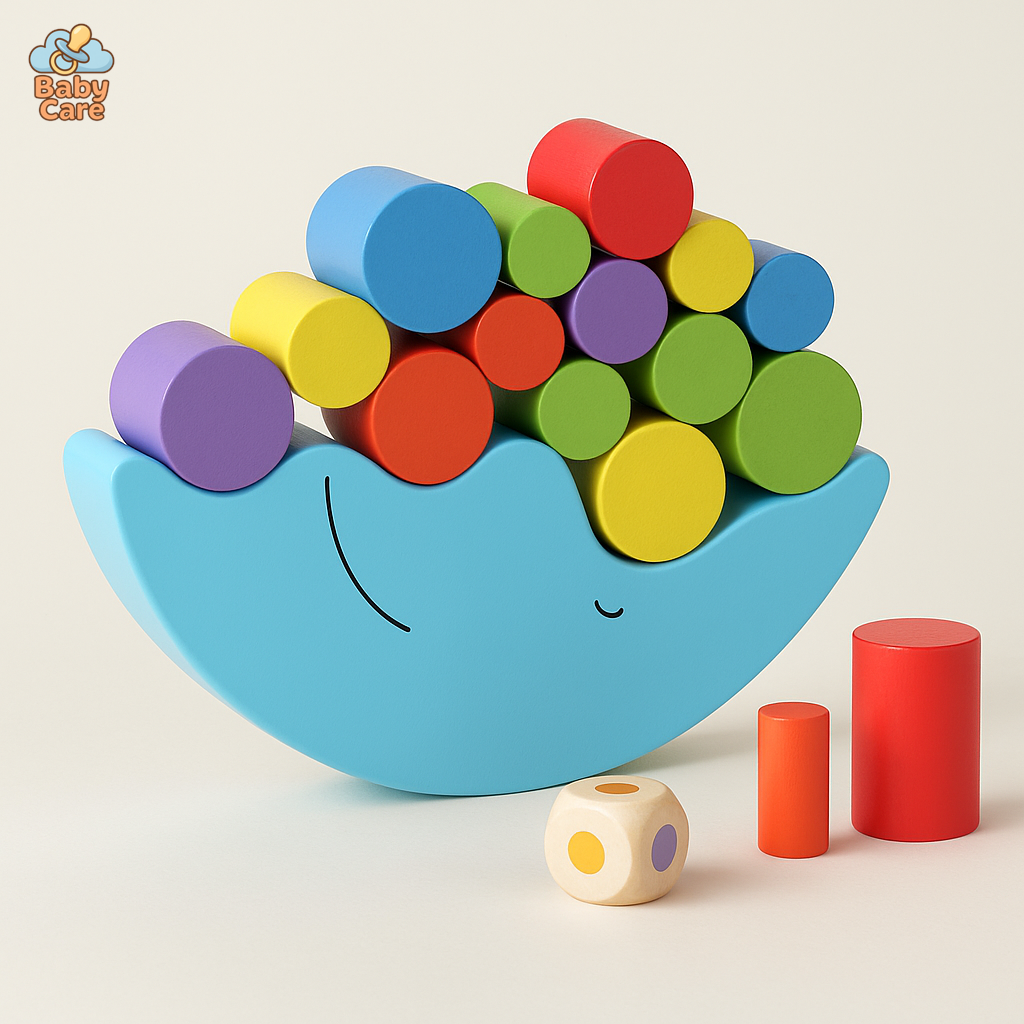 Jouet Montessori Madame la Lune |  Baby Care - vue de face