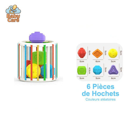 Cube d'éveil - zoom sur la matière