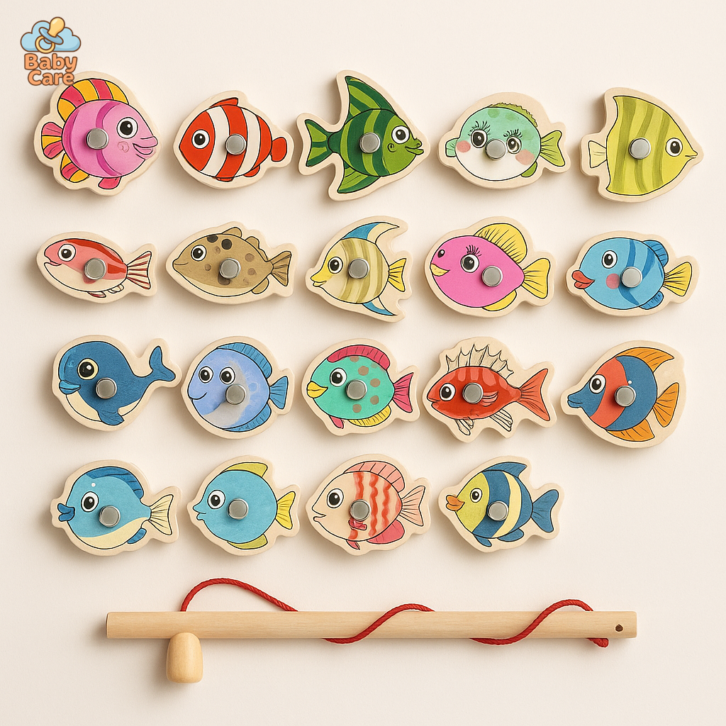Jouets de Pêche Magnétique - vue de face