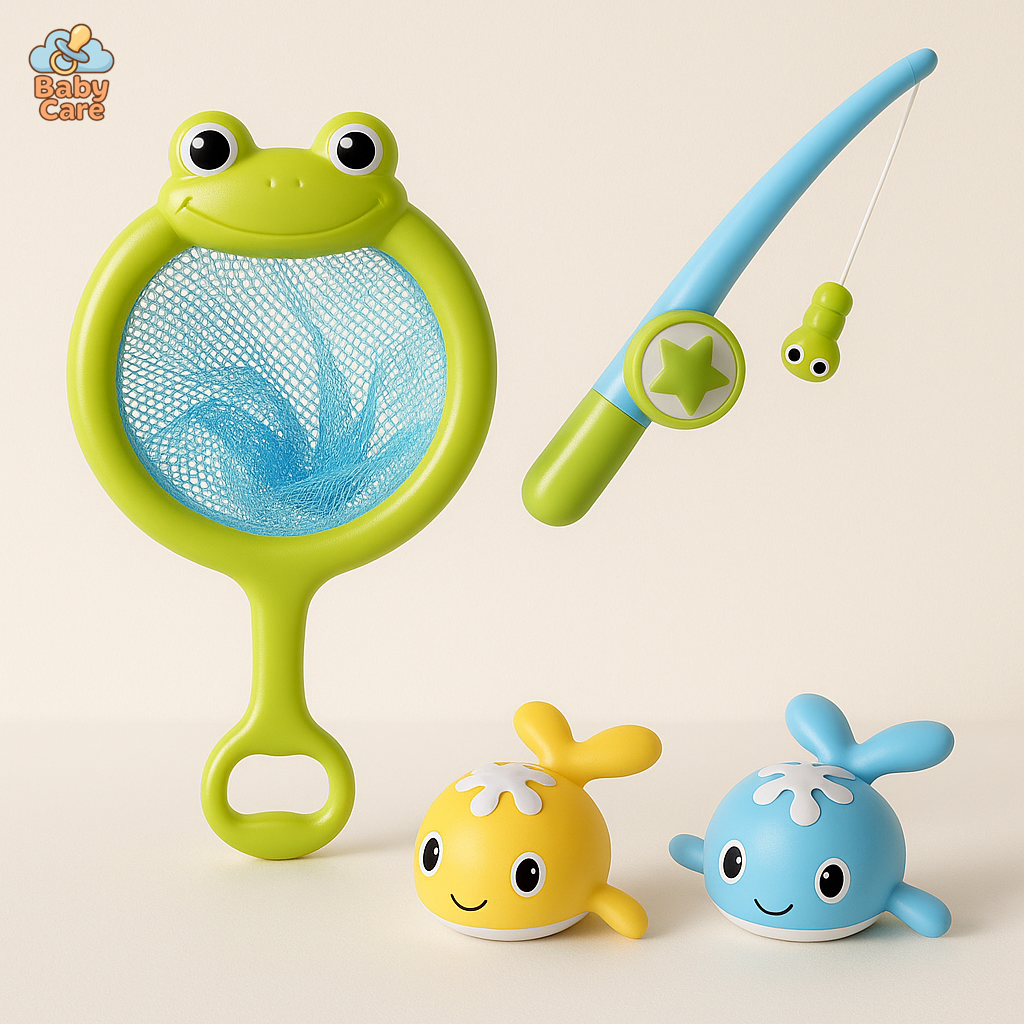 Kit Canne à Pêche et Épuisette - vue de face