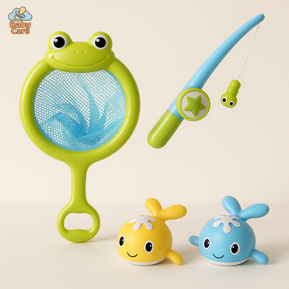 Kit Canne à Pêche et Épuisette - vue de face