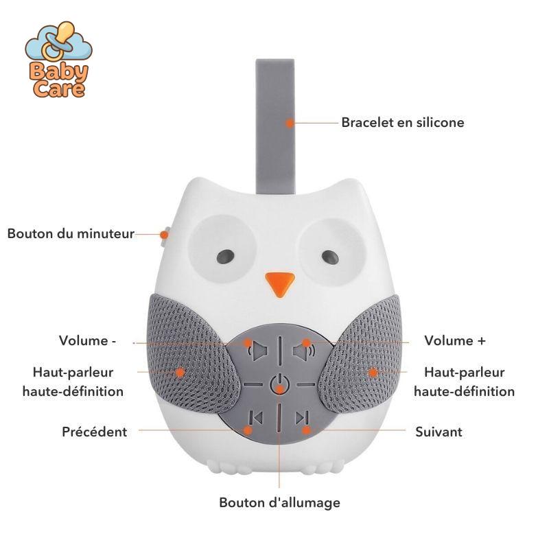 Veilleuse hibou musicale Owliiz™ - utilisation en situation