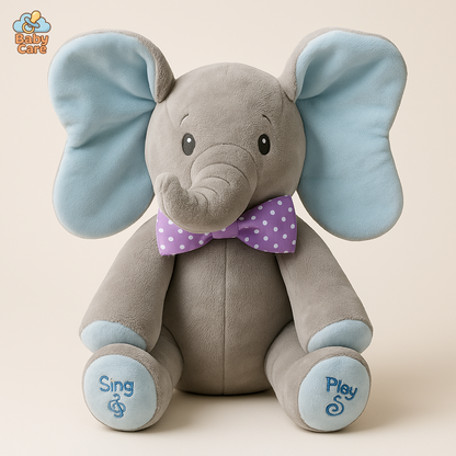 L'éléphant Bibou en Français |  Baby Care - vue de face