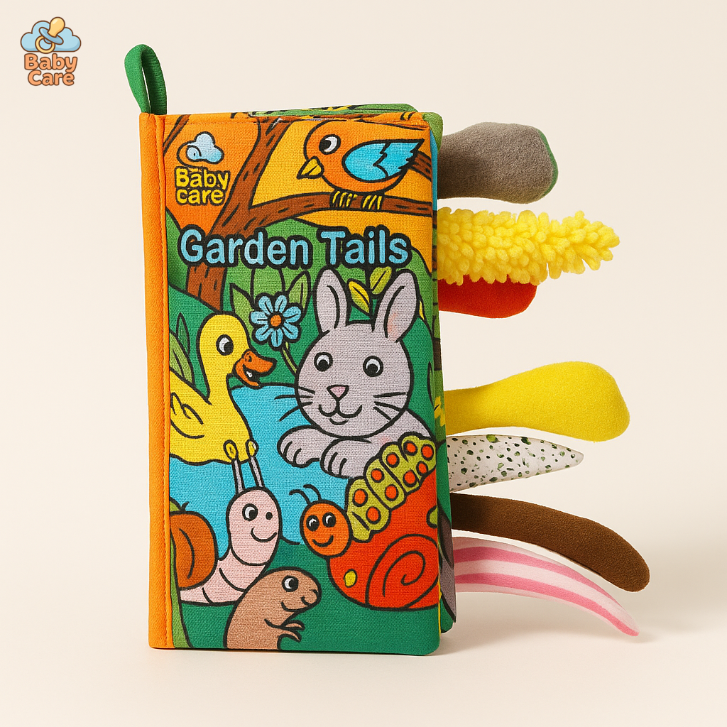 Livre d'Eveil en Tissu Animaux |  Baby Care - vue de face