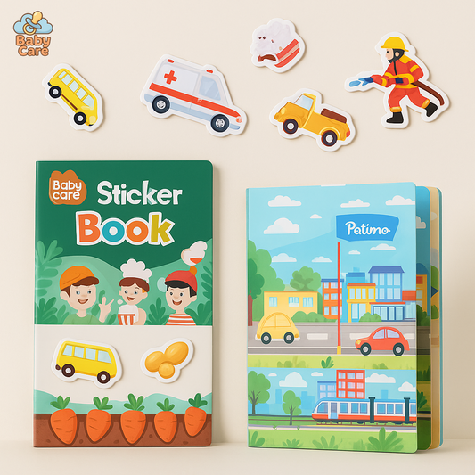 Livre éveil d'auto-apaisement - vue de face