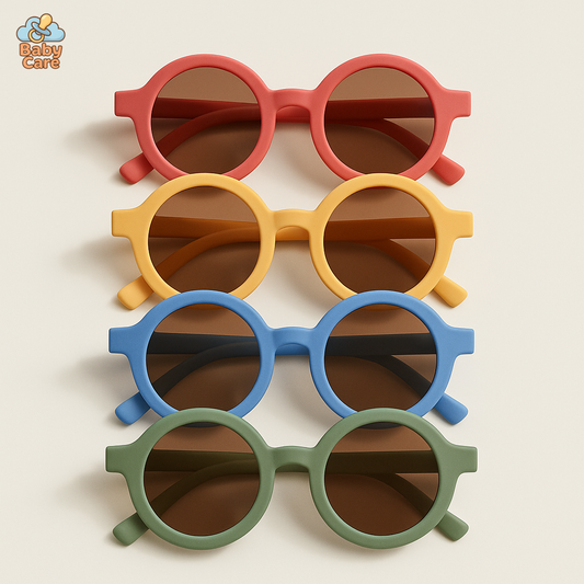 Lunettes de soleil bébé Color UV400 0-1 an - vue de face