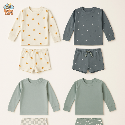 Maillot de bain bébé garçon vacances hawaïens - vue de face