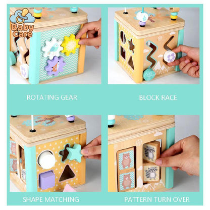 La P'tite Boite : Jeux d'Eveil en Bois Montessori - détail du produit