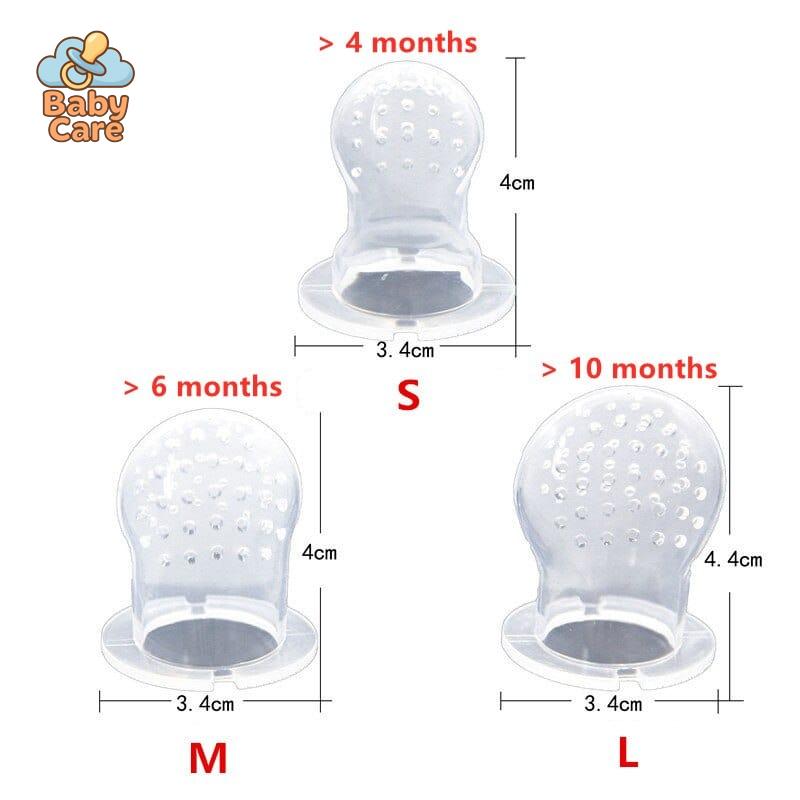 Tétine Grignoteuse 4 en 1 |  Baby Care - zoom sur la matière