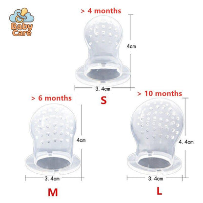 Tétine Grignoteuse 4 en 1 |  Baby Care - zoom sur la matière