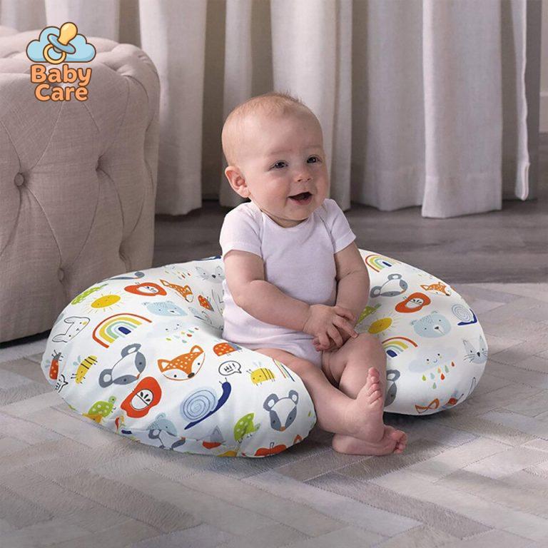 Coussin d’Allaitement Fleur - utilisation en situation