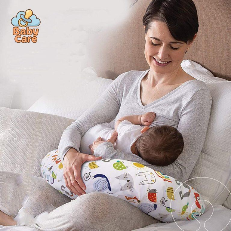 Coussin d’Allaitement Cœurs - détail du produit