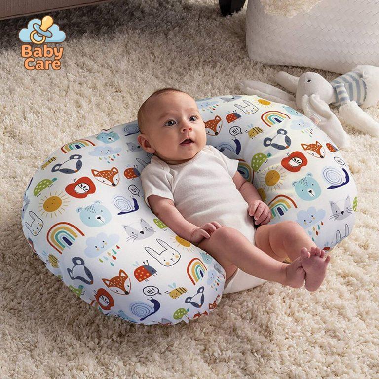 Coussin d’Allaitement Cœurs - zoom sur la matière