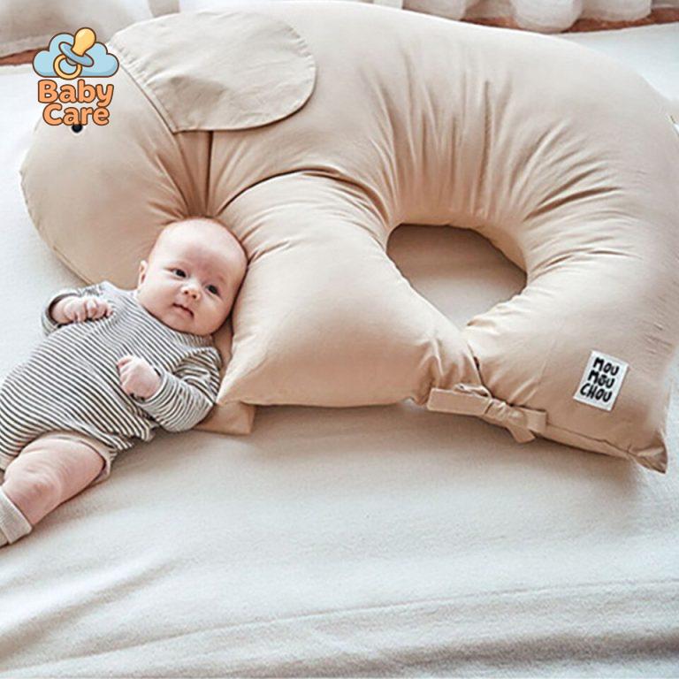 Coussin d’Allaitement Eléphant - zoom sur la matière