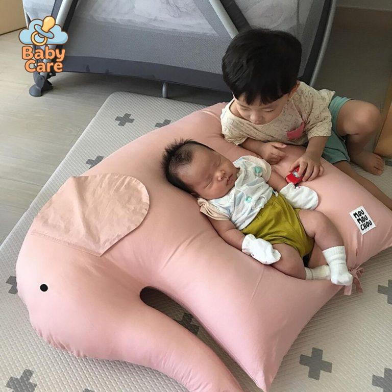 Coussin d’Allaitement Eléphant - détail du produit