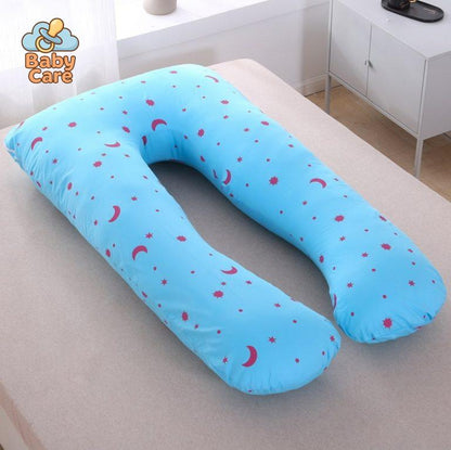 Grand Coussin de Grossesse Lune - vue de profil