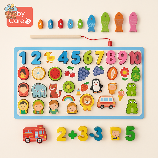 MondoMatch™: la magie Montessori en bois - vue de face