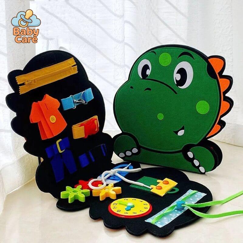 Planche d'activités Montessori Dino - détail du produit