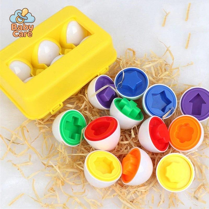 Jouet oeufs Montessori éducatifs - packaging du produit