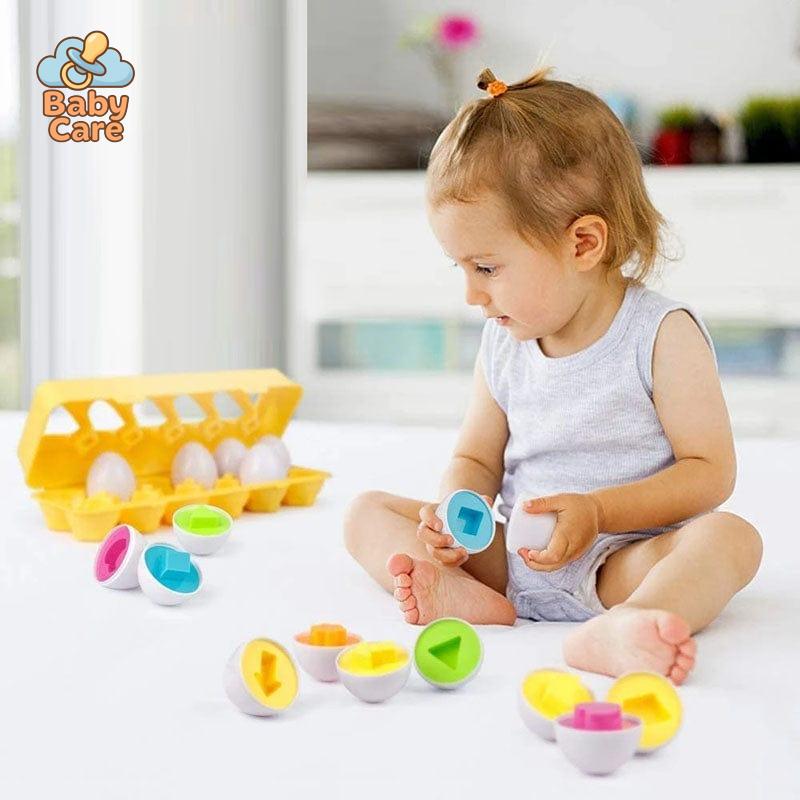 Jouet oeufs Montessori éducatifs - détail du produit