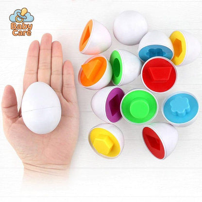 Jouet oeufs Montessori éducatifs - utilisation en situation