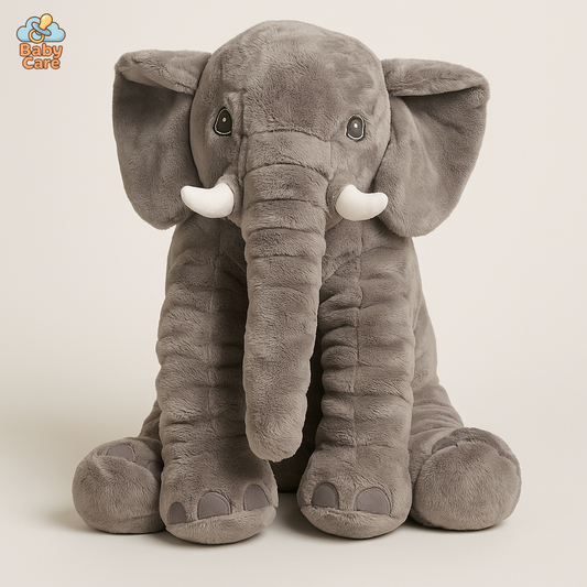 Peluche Éléphant Calin 60 cm |  Baby Care - vue de face