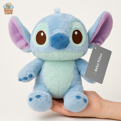Peluche Stitch 100% coton - vue de face