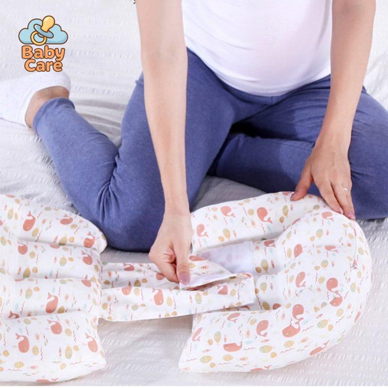 Coussin de Grossesse Ajustable Baleine - utilisation en situation