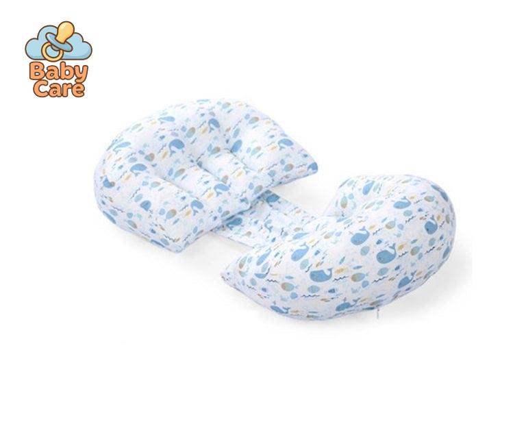 Coussin de Grossesse Ajustable Baleine - vue de profil